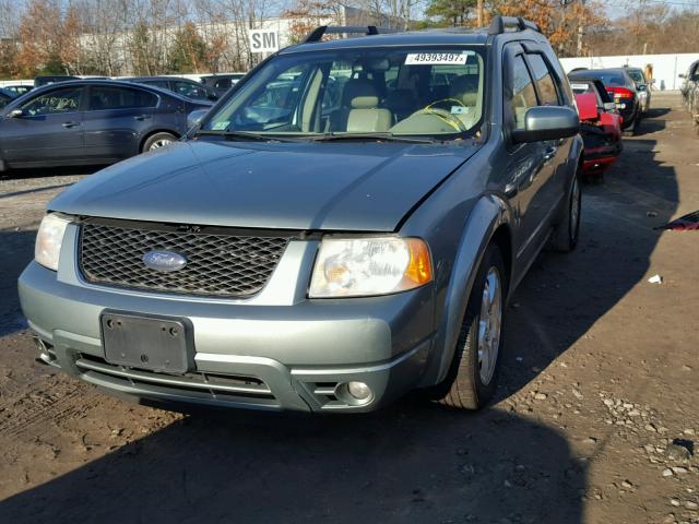 1FMDK06146GA30383 - 2006 FORD FREESTYLE GREEN photo 2