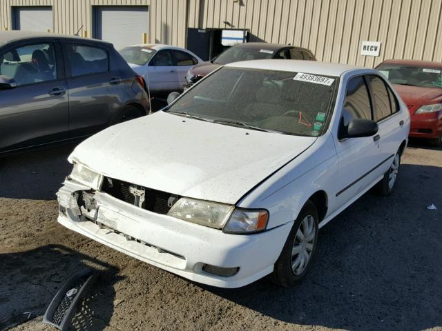 1N4AB41D5WC736999 - 1998 NISSAN SENTRA E WHITE photo 2