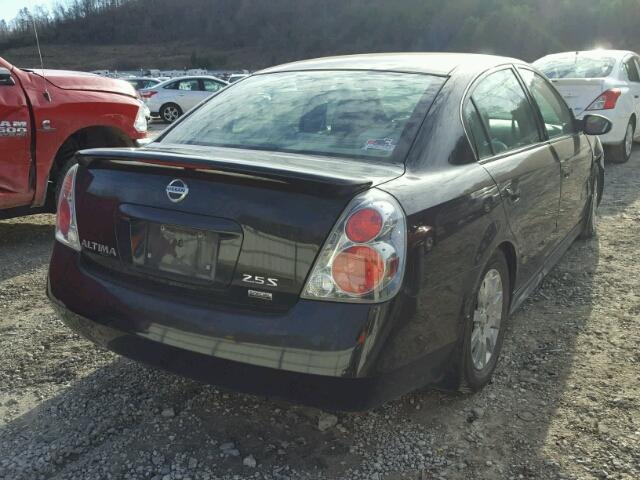 1N4AL11D06C147452 - 2006 NISSAN ALTIMA S BLACK photo 4