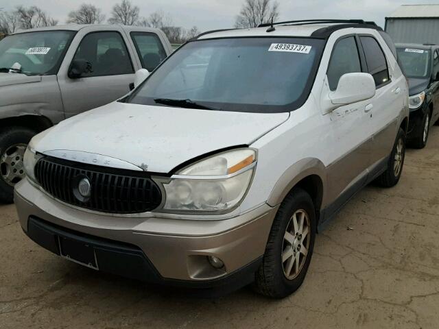 3G5DA03E34S507339 - 2004 BUICK RENDEZVOUS WHITE photo 2