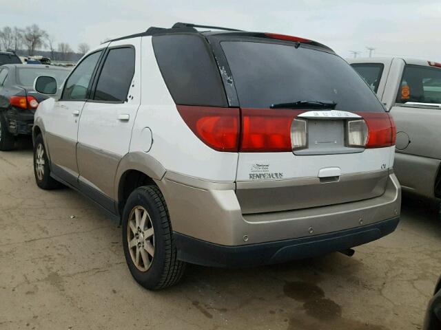 3G5DA03E34S507339 - 2004 BUICK RENDEZVOUS WHITE photo 3