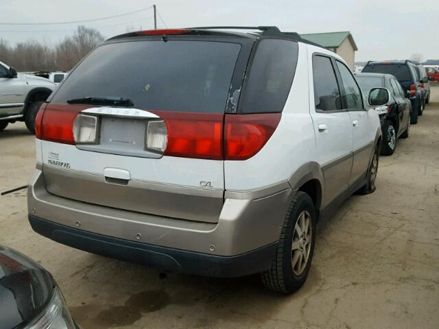 3G5DA03E34S507339 - 2004 BUICK RENDEZVOUS WHITE photo 4