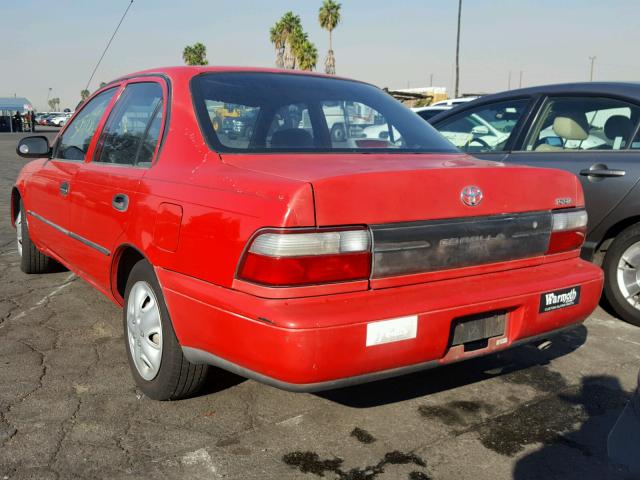 1NXBA02E3VZ548519 - 1997 TOYOTA COROLLA BA RED photo 3