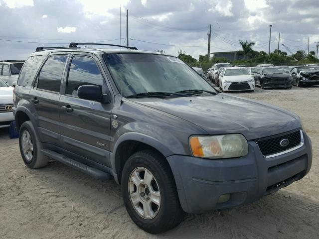 1FMYU03152KD12748 - 2002 FORD ESCAPE XLT GRAY photo 1