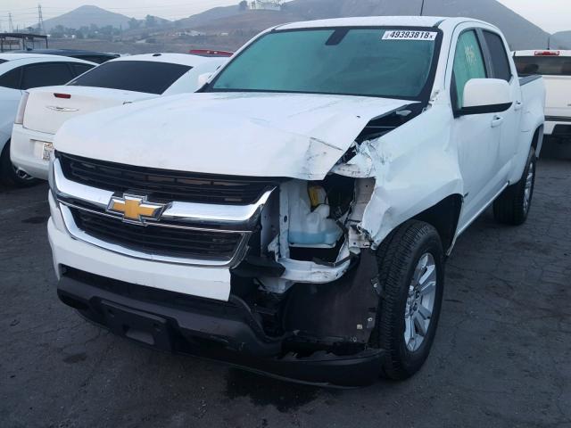 1GCGSCE39G1153381 - 2016 CHEVROLET COLORADO L WHITE photo 2