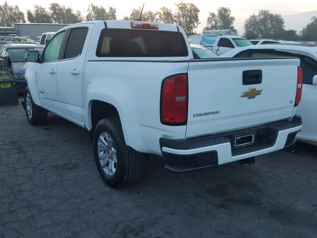 1GCGSCE39G1153381 - 2016 CHEVROLET COLORADO L WHITE photo 3