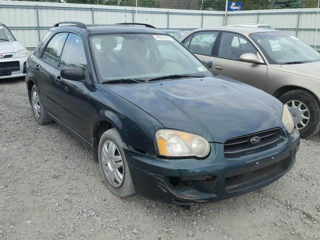 JF1GG65564G812956 - 2004 SUBARU IMPREZA TS GREEN photo 1