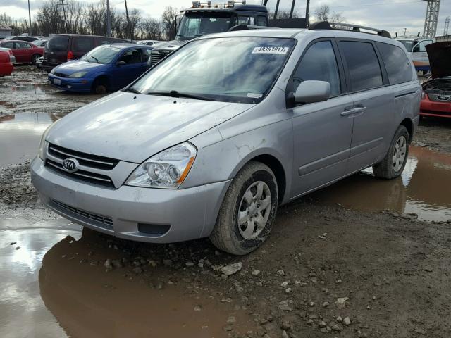 KNDMB233166068052 - 2006 KIA SEDONA EX GRAY photo 2