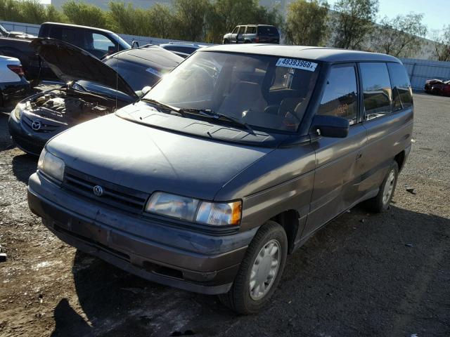 JM3LV5225R0617215 - 1994 MAZDA MPV WAGON BROWN photo 2