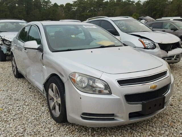 1G1ZC5E10BF218672 - 2011 CHEVROLET MALIBU 1LT SILVER photo 1