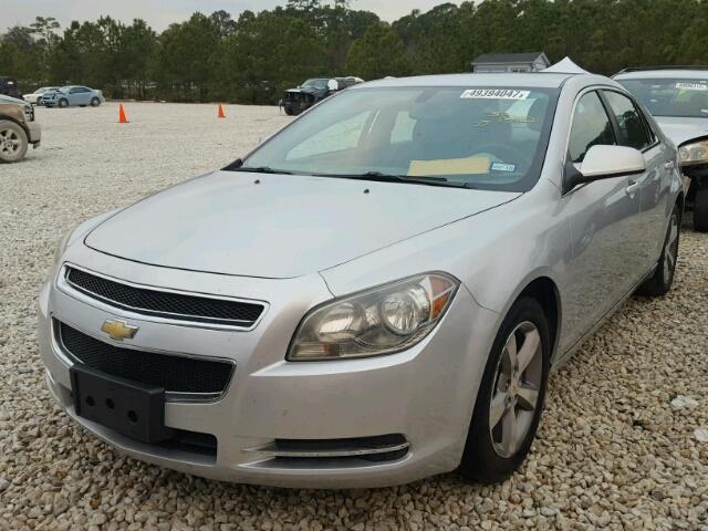 1G1ZC5E10BF218672 - 2011 CHEVROLET MALIBU 1LT SILVER photo 2