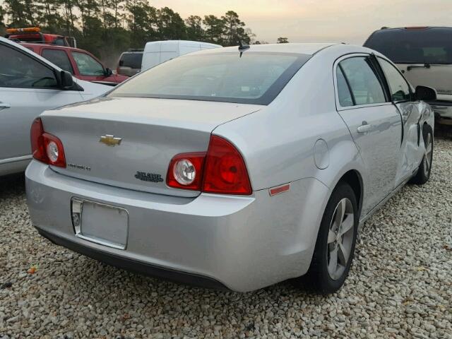 1G1ZC5E10BF218672 - 2011 CHEVROLET MALIBU 1LT SILVER photo 4