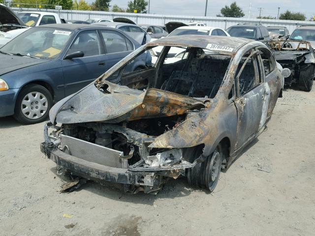 1HGFA16516L071345 - 2006 HONDA CIVIC LX BURN photo 2