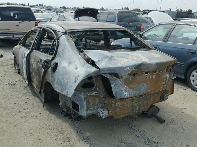 1HGFA16516L071345 - 2006 HONDA CIVIC LX BURN photo 3