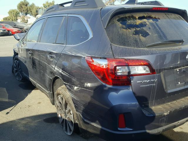 4S4BSENCXH3241394 - 2017 SUBARU OUTBACK 3. CHARCOAL photo 9