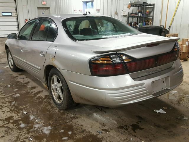 1G2HX52K95U136576 - 2005 PONTIAC BONNEVILLE SILVER photo 3