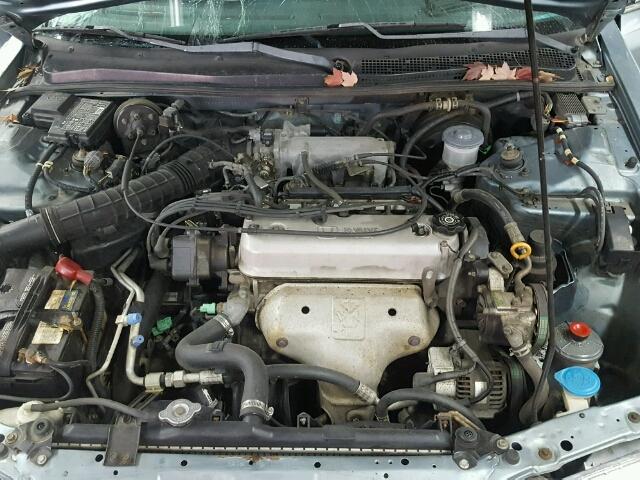 1HGCD5633TA023448 - 1996 HONDA ACCORD LX BLUE photo 7