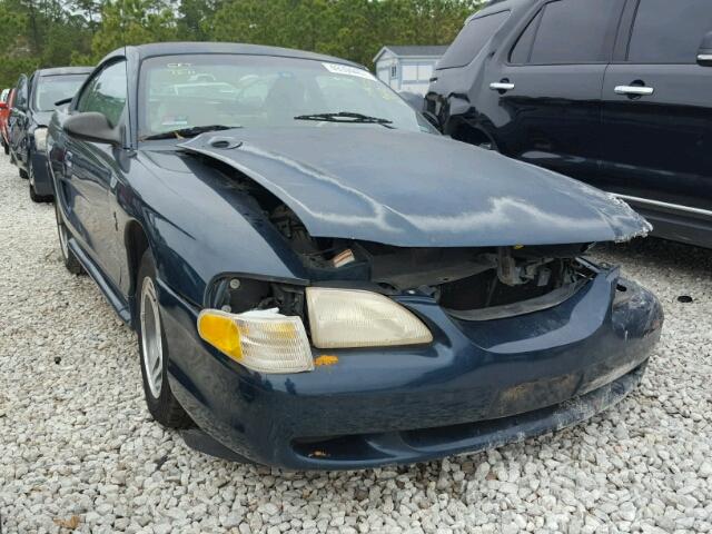 1FALP404XVF181525 - 1997 FORD MUSTANG GREEN photo 1