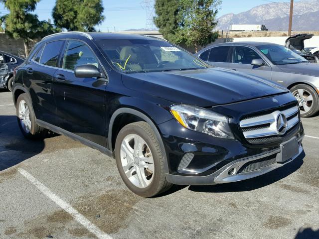 WDCTG4EB8GJ213996 - 2016 MERCEDES-BENZ GLA 250 BLACK photo 1