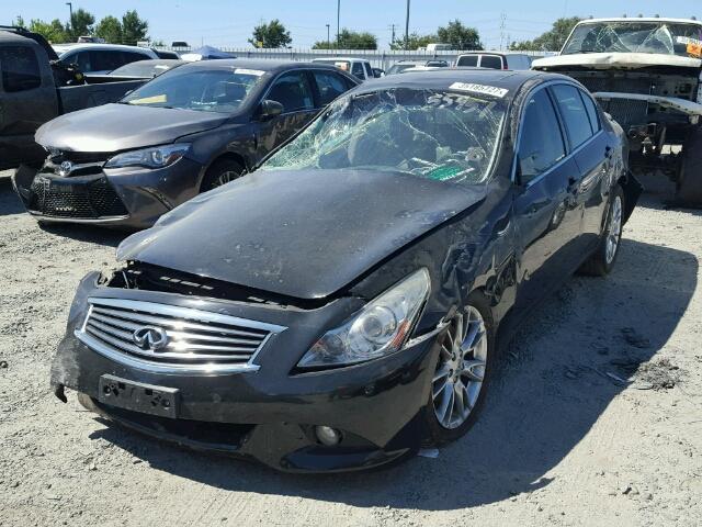 JN1CV6AP5BM501431 - 2011 INFINITI G37 BASE BLACK photo 2