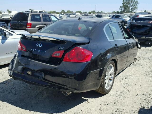 JN1CV6AP5BM501431 - 2011 INFINITI G37 BASE BLACK photo 4