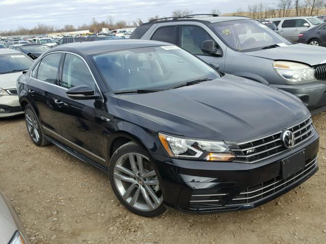 1VWDT7A33HC029607 - 2017 VOLKSWAGEN PASSAT R-L BLACK photo 1