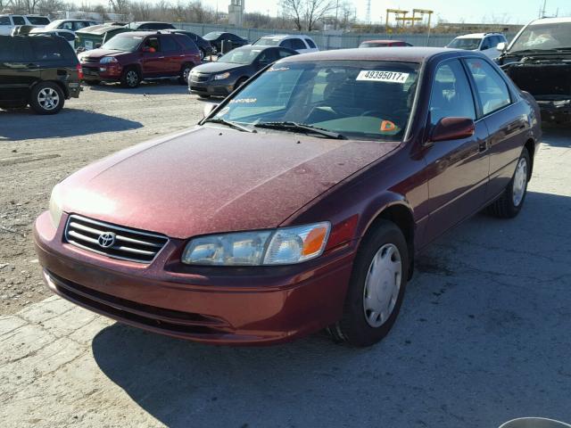 4T1BG22K01U093929 - 2001 TOYOTA CAMRY CE MAROON photo 2