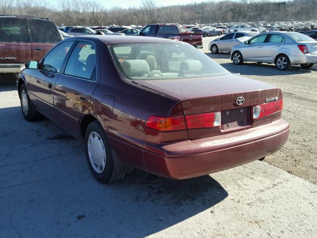 4T1BG22K01U093929 - 2001 TOYOTA CAMRY CE MAROON photo 3