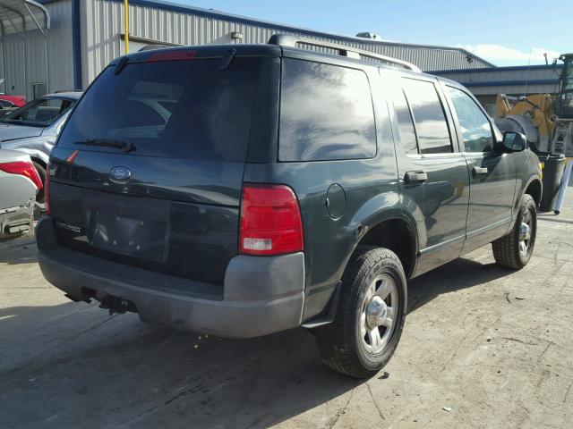 1FMZU72K03UB73500 - 2003 FORD EXPLORER X GREEN photo 4