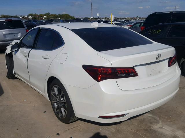 19UUB2F52HA006528 - 2017 ACURA TLX TECH თეთრი ფოტო 3