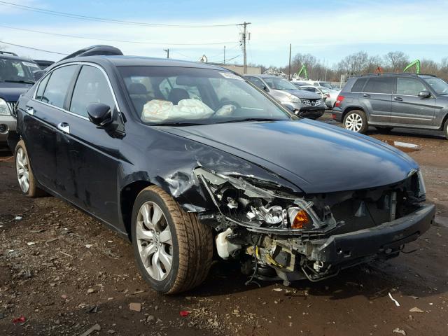 1HGCP36848A041231 - 2008 HONDA ACCORD EXL BLACK photo 1