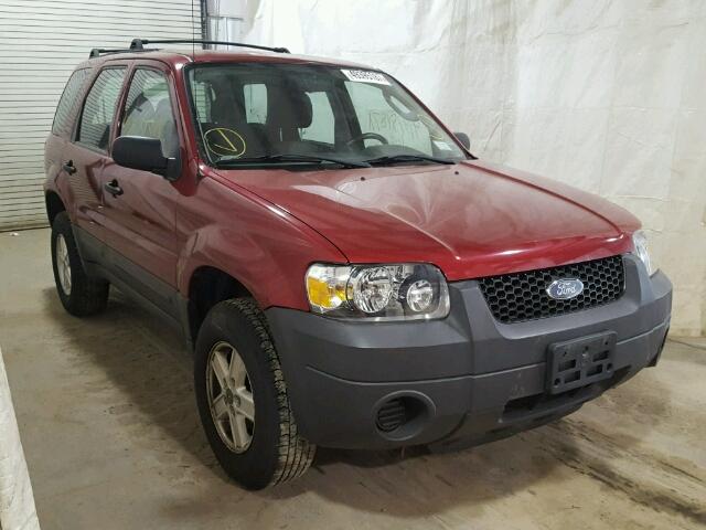 1FMYU02Z35KB28694 - 2005 FORD ESCAPE XLS RED photo 1