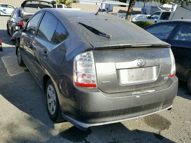 JTDKB20U783323991 - 2008 TOYOTA PRIUS GRAY photo 3