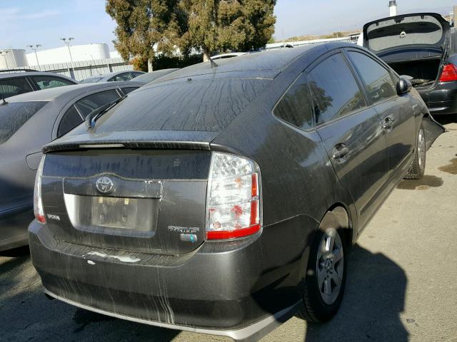 JTDKB20U783323991 - 2008 TOYOTA PRIUS GRAY photo 4