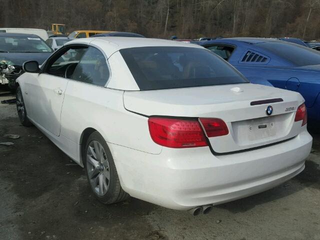 WBADW7C53CE729033 - 2012 BMW 328 I SULE WHITE photo 3