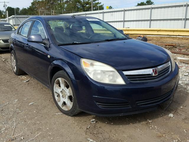 1G8ZS57B09F173611 - 2009 SATURN AURA XE BLUE photo 1