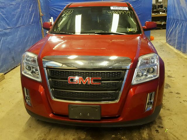 2GKFLREK7D6122971 - 2013 GMC TERRAIN SL RED photo 9