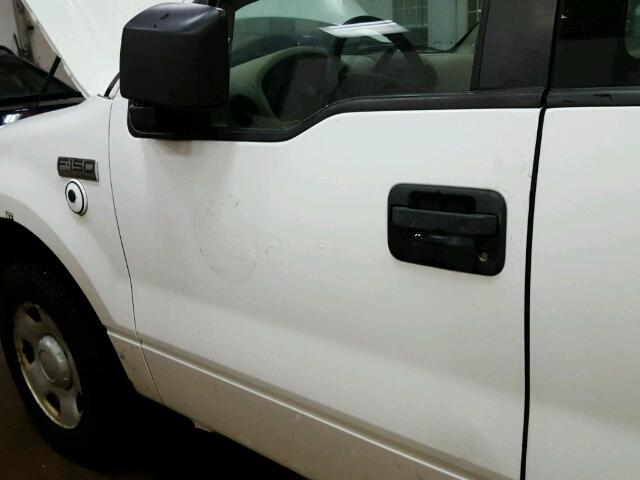 1FTRF12W67KD54097 - 2007 FORD F150 WHITE photo 10