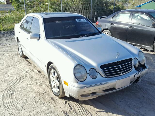 WDBJF65J02B446582 - 2002 MERCEDES-BENZ E 320 SILVER photo 1