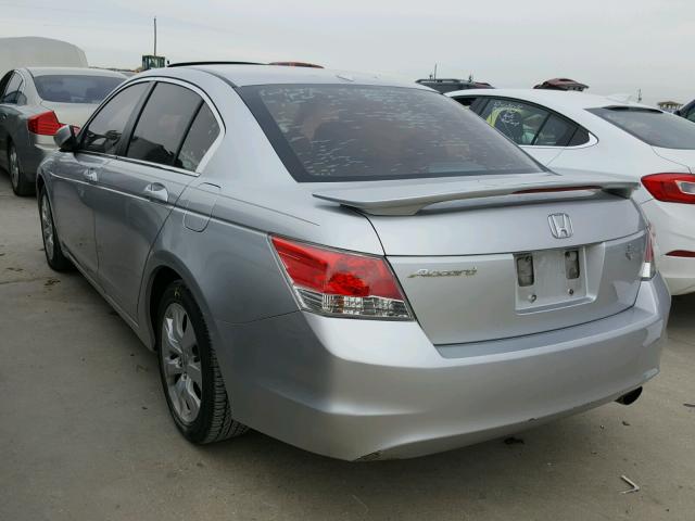 1HGCP26809A127079 - 2009 HONDA ACCORD EXL SILVER photo 3