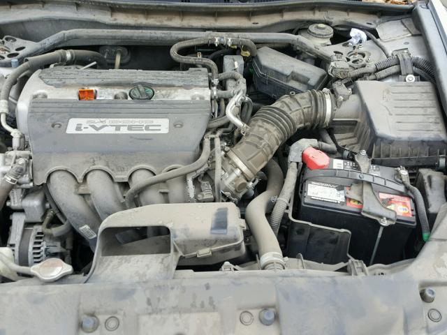 1HGCP26809A127079 - 2009 HONDA ACCORD EXL SILVER photo 7