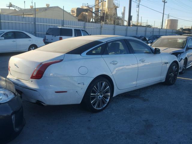 SAJWA1GE2CMV27714 - 2012 JAGUAR XJ SUPERCH WHITE photo 4