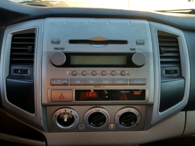 3TMJU62N28M070581 - 2008 TOYOTA TACOMA DOU RED photo 9