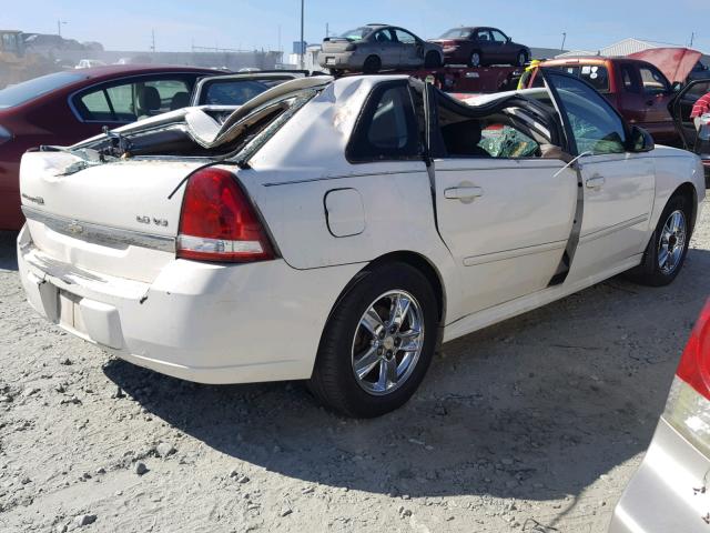 1G1ZT64815F254427 - 2005 CHEVROLET MALIBU MAX თეთრი ფოტო 4
