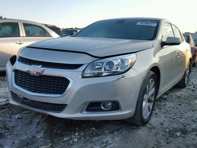 1G11F5SL2FF206099 - 2015 CHEVROLET MALIBU LTZ 银色 照片 2