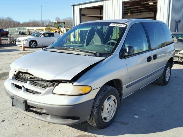 2B4GP25G5YR792141 - 2000 DODGE CARAVAN SILVER photo 2