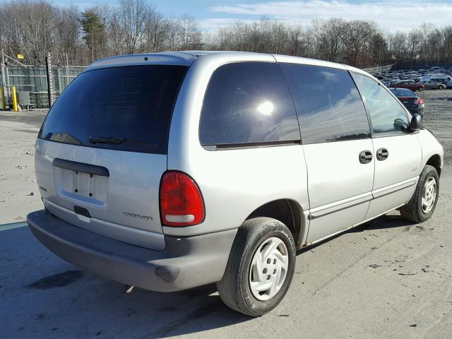 2B4GP25G5YR792141 - 2000 DODGE CARAVAN SILVER photo 4