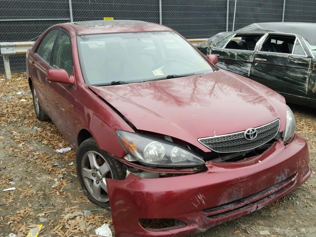 4T1BE32K34U274183 - 2004 TOYOTA CAMRY LE RED photo 1