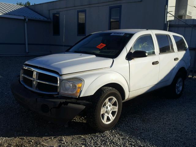 1D4HD38K85F527788 - 2005 DODGE DURANGO ST WHITE photo 2