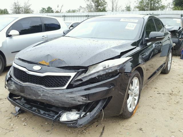 5XXGN4A76CG069409 - 2012 KIA OPTIMA EX BLACK photo 2